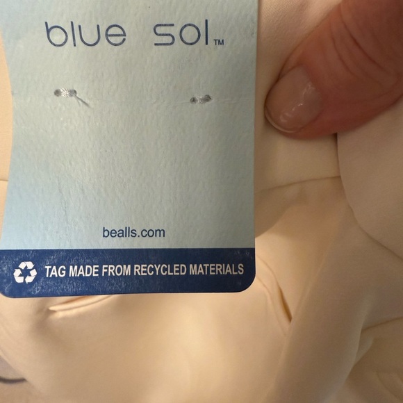 Blue Sol Elegant Cream Trousers NWT Size 6 - Picture 6 of 8